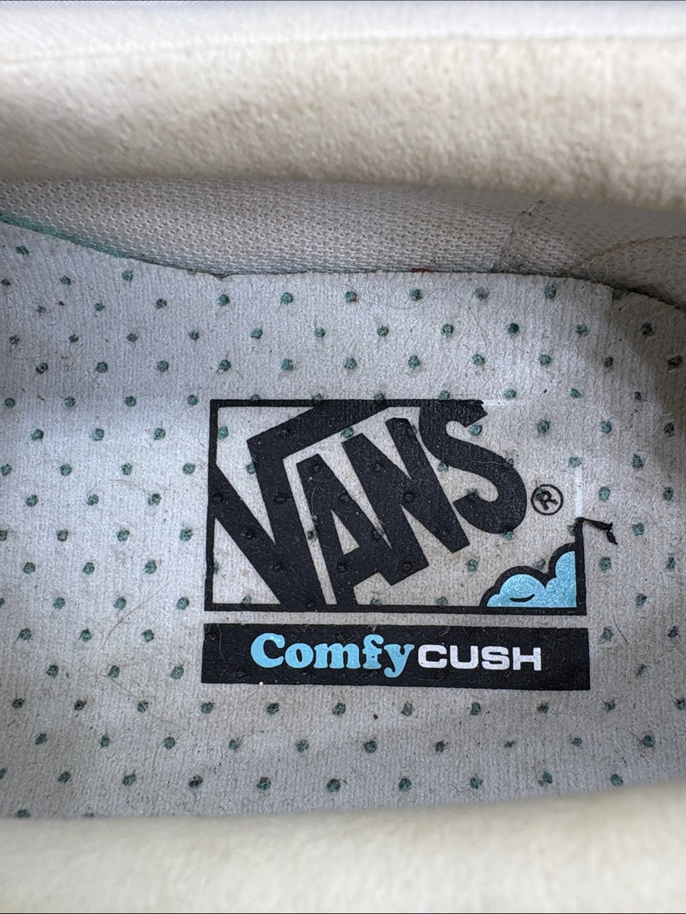 Vans Slip-On Checkerboard Platforms in Pink and Cream - Picture 9 of 14